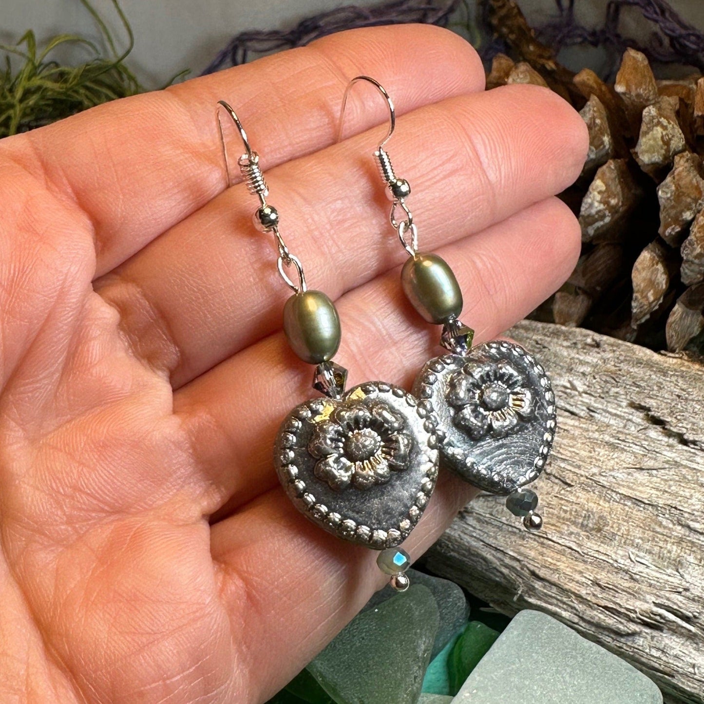 Victorian Pearl Earrings