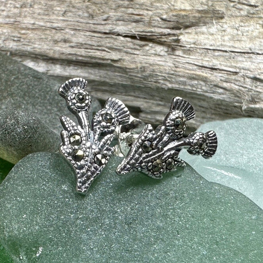 Aerona Thistle Stud Earrings