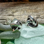 Vaylia Celtic Knot Post Earrings