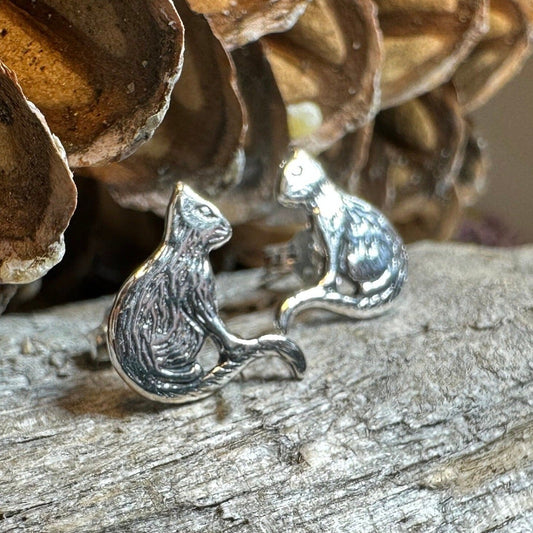 Dagny Cat Stud Earrings