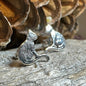 Dagny Cat Stud Earrings