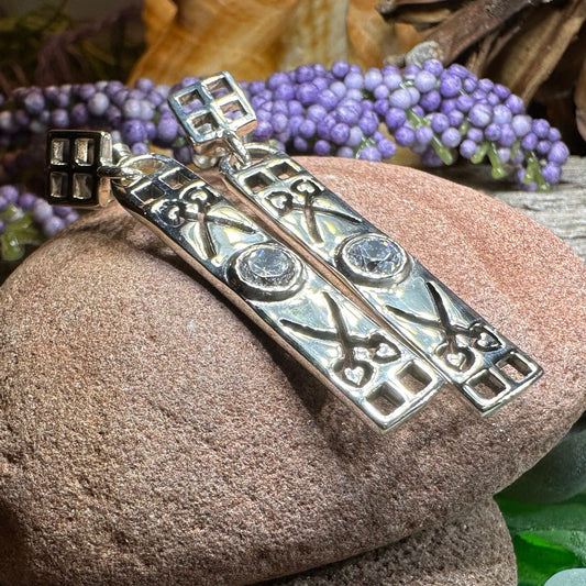 Scottish Art Deco Earrings