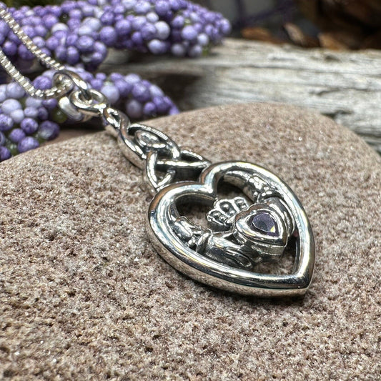 Evermore Claddagh Necklace