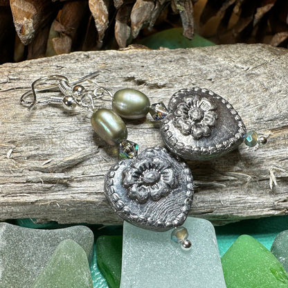 Victorian Pearl Earrings