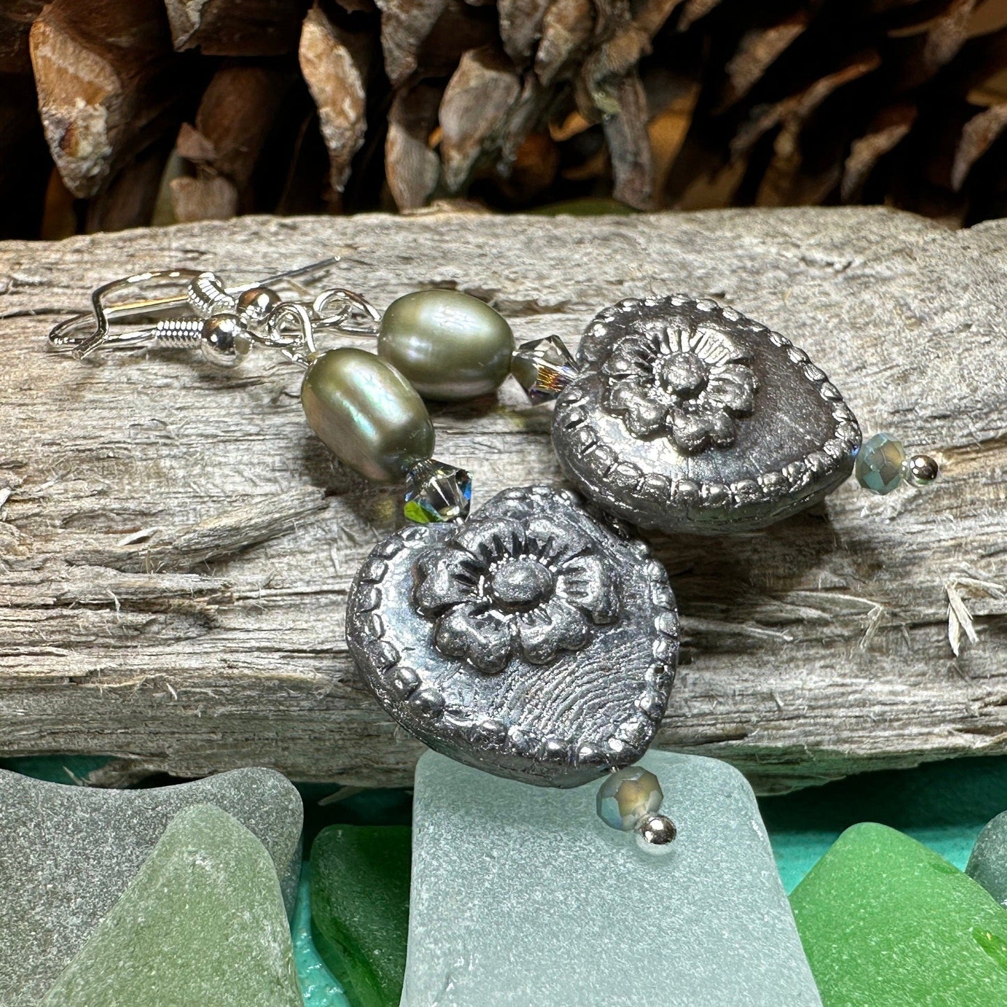 Victorian Pearl Earrings