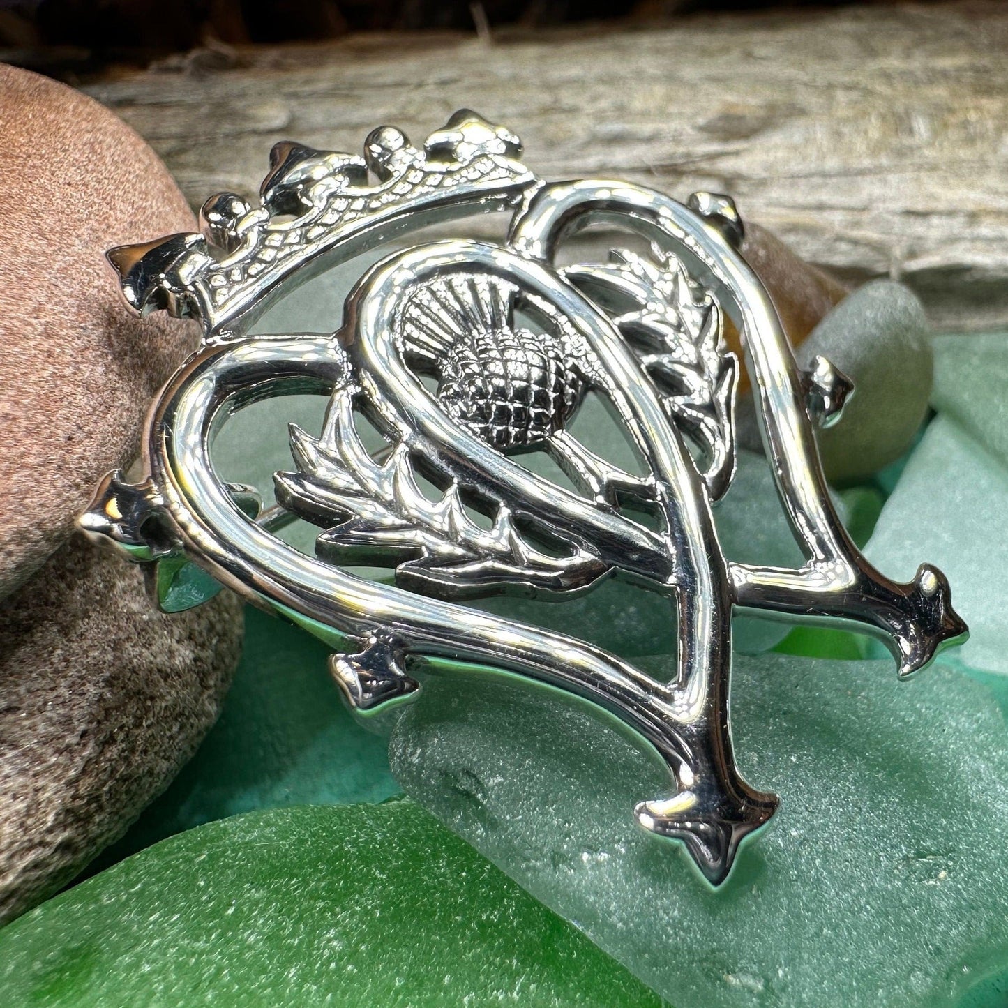Traditional Scottish Luckenbooth Brooch