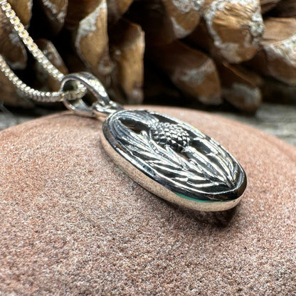 Simplicity Thistle Necklace