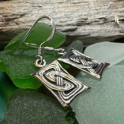 Silvergael Celtic Knot Earrings