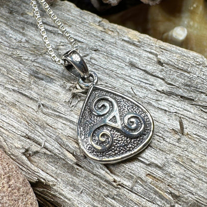 Rathkenny Celtic Spiral Necklace