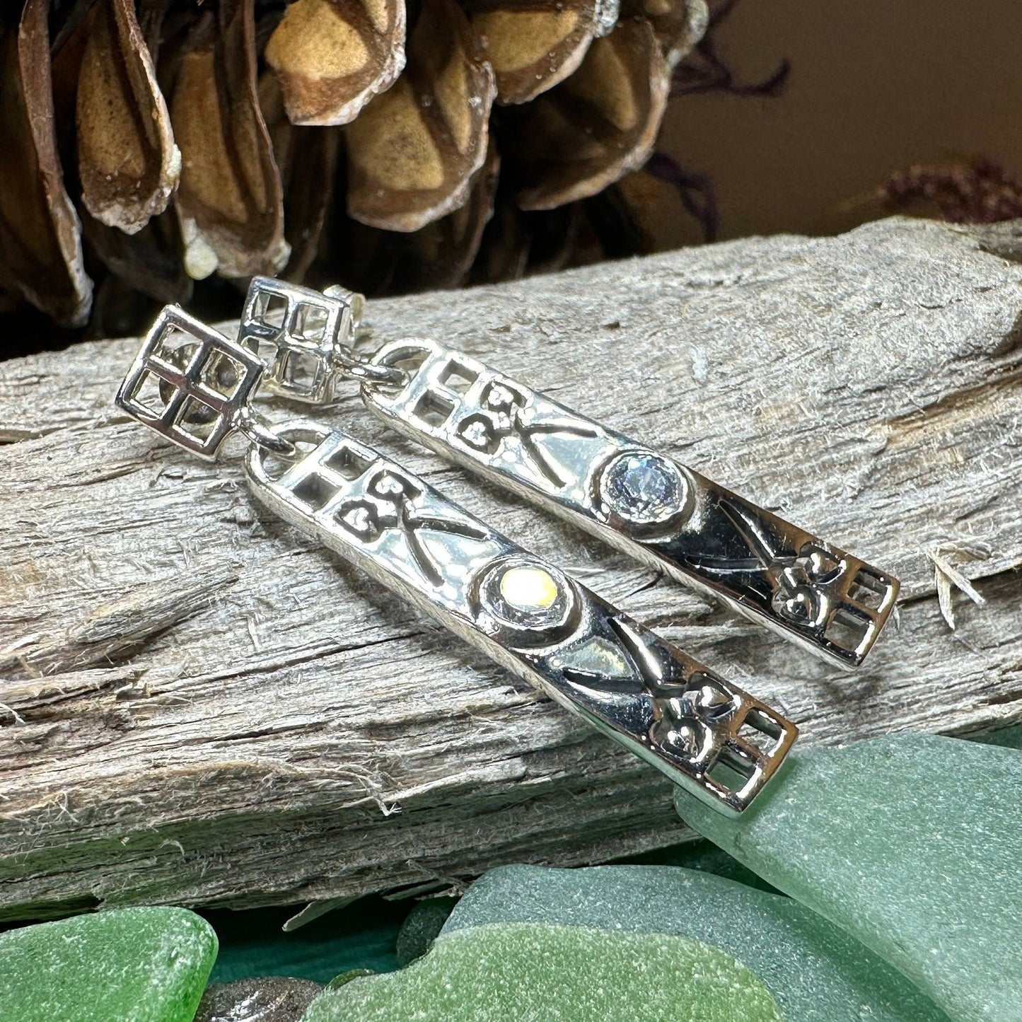 Scottish Art Deco Earrings