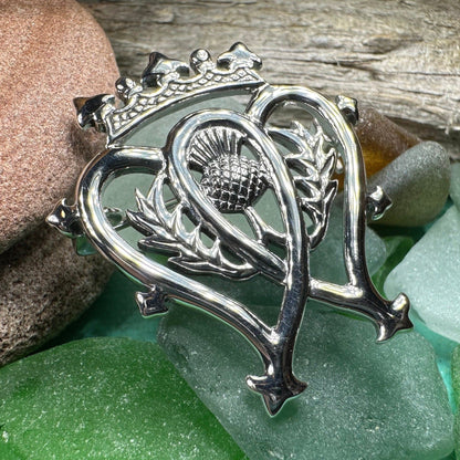 Traditional Scottish Luckenbooth Brooch