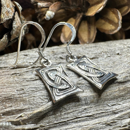 Silvergael Celtic Knot Earrings
