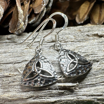 Delphine Trinity Knot Earrings