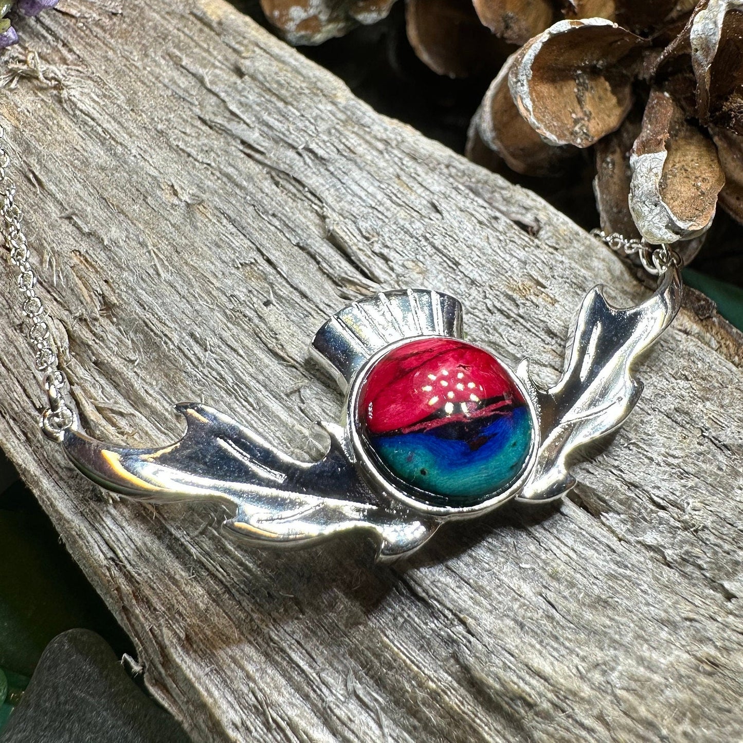 Heathergems Thistle Necklace