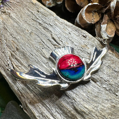 Heathergems Thistle Necklace