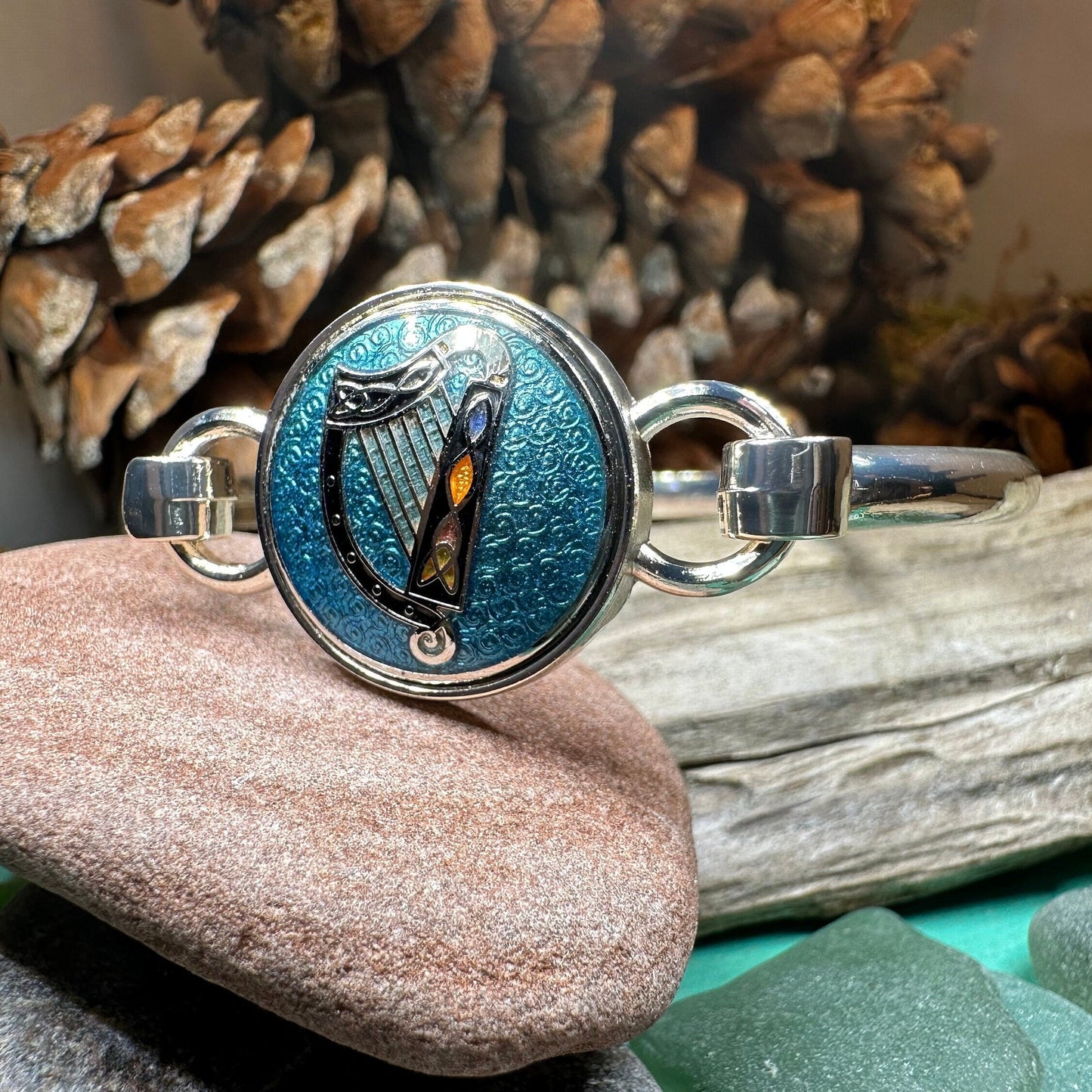 Celtic Harp Bracelet