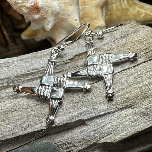 Springrise Saint Brigid's Cross Earrings