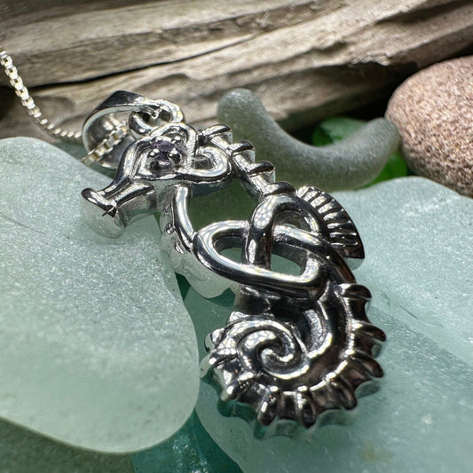 Irish Sea Seahorse Necklace