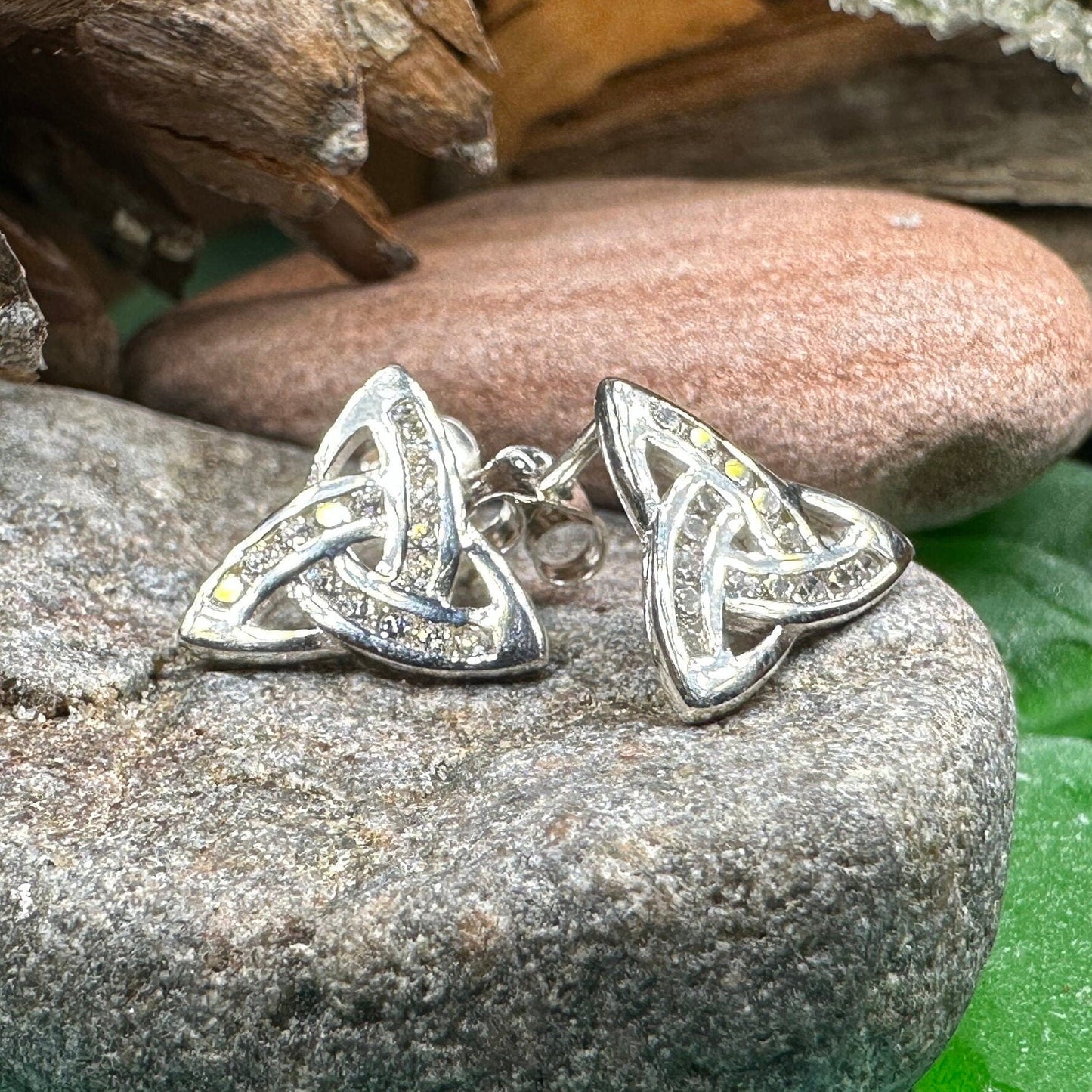 Janene Trinity Knot Earrings