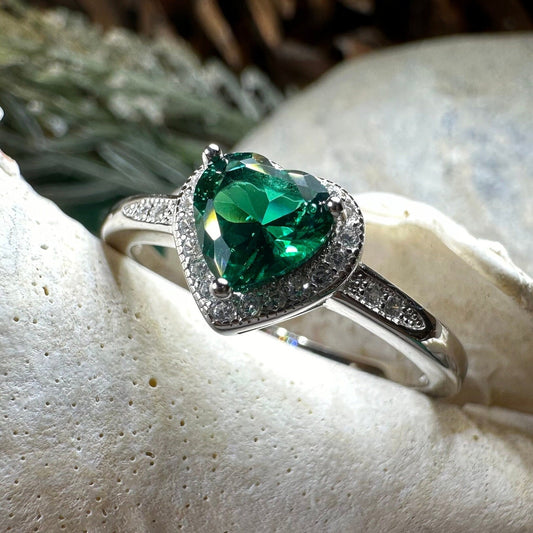 Ireland's Emerald Heart Ring
