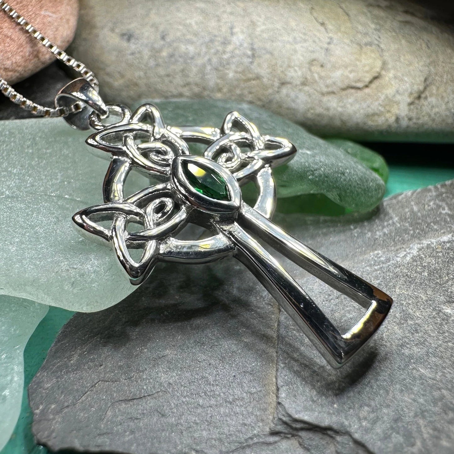 Catherine Celtic Cross Necklace