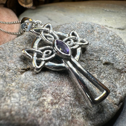 Catherine Celtic Cross Necklace