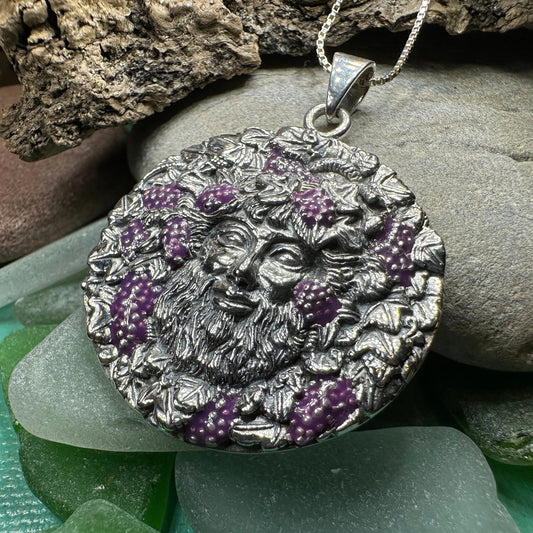 Wine God Bacchus Necklace