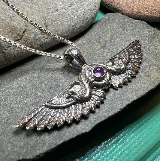 Winged Sun Egyptian Pendant
