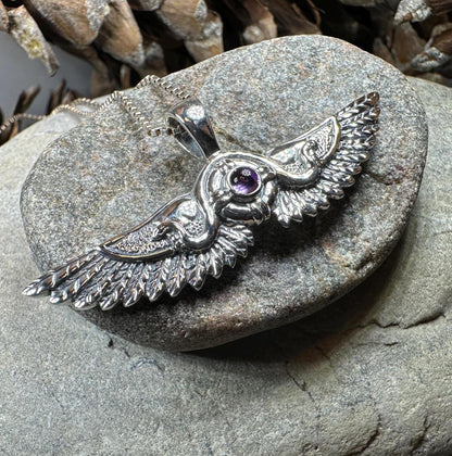 Winged Sun Egyptian Pendant