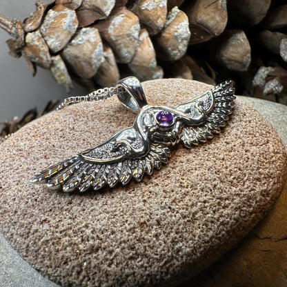 Winged Sun Egyptian Pendant