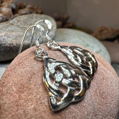 Lyric Celtic Triquetra Earrings