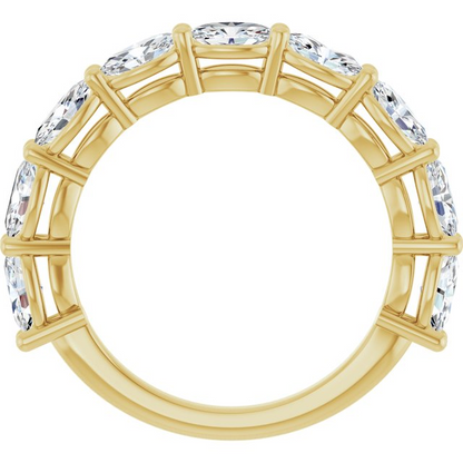 14K Yellow 2 1/4 CTW Natural Diamond Anniversary Band