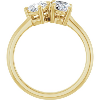 14K Yellow 7x5 mm Oval Engagement Ring