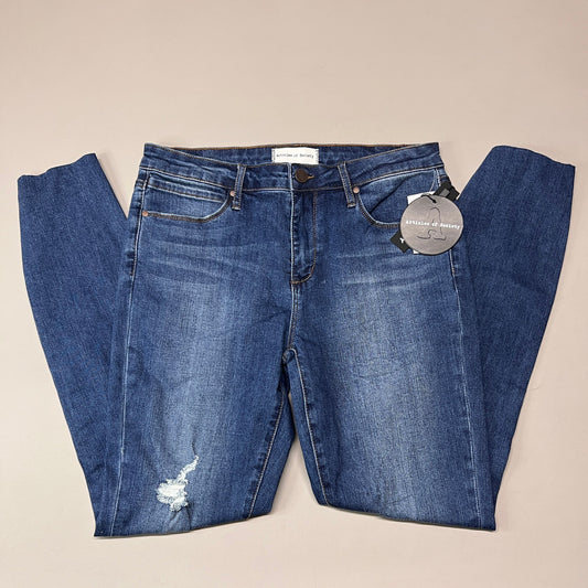 ARTICLES OF SOCIETY Hilo Ripped Denim Jeans Women's Sz 30 Blue 5350PLV-706 (New)