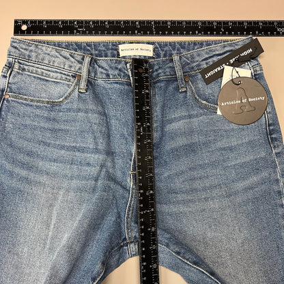 ARTICLES OF SOCIETY OMAO High Rise Denim Jeans Women's Sz 29 Blue 4009TQ3-716 (New)