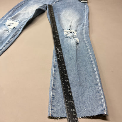 ARTICLES OF SOCIETY Orchidland Ripped Denim Jeans Women's Sz 29 Blue 4009TQ3-717 (New)
