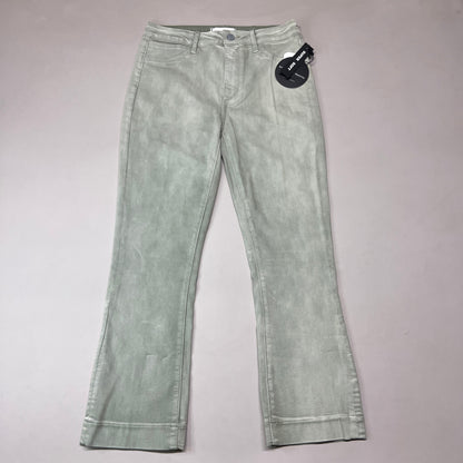 ARTICLES OF SOCIETY London Cropped Flare Pants In Lihue Women's Sz 28 Olive 5056CR-722 (New)