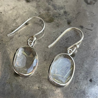 Golden Rutile Danglers