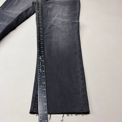 ARTICLES OF SOCIETY Kate Eleele Raw Hem Cropped Jeans Women's Sz 27 Black 4810TQB-720 (New)
