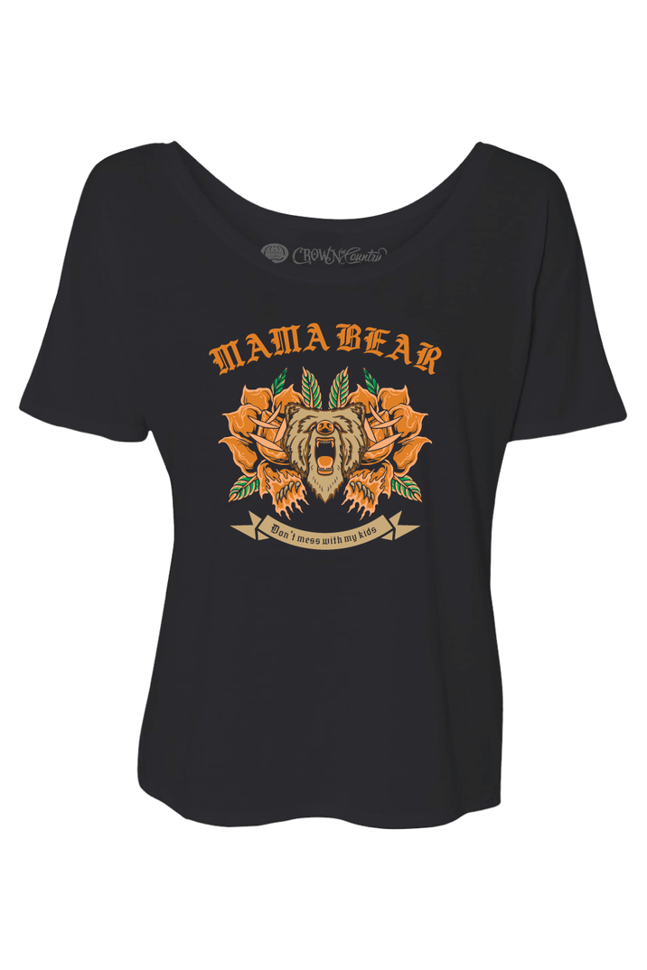 Mama Bear Women's Rocker Tee-clearance