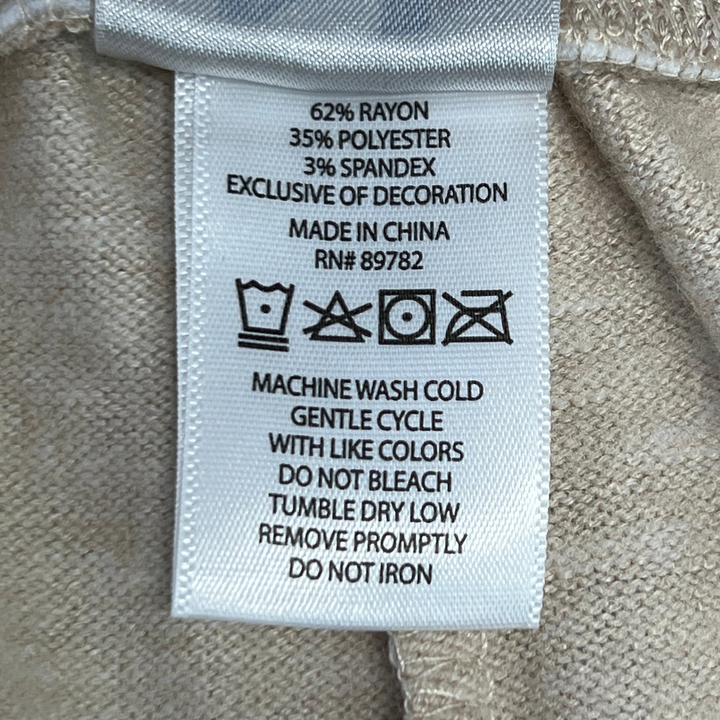 NATORI Soft Stretch Knit Lounge Pant Ankle Length Women's Sz M Heather Latte NC7208Y (New)