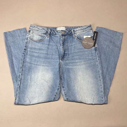 ARTICLES OF SOCIETY Orchidland Ripped Denim Jeans Women's Sz 30 Blue 4009TQ3-717 (New)