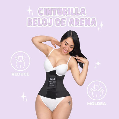 Hourglass Waist Trainer Body Girdle FAJAS MODA KING PERU Women Body Shaper Waist Shapewear