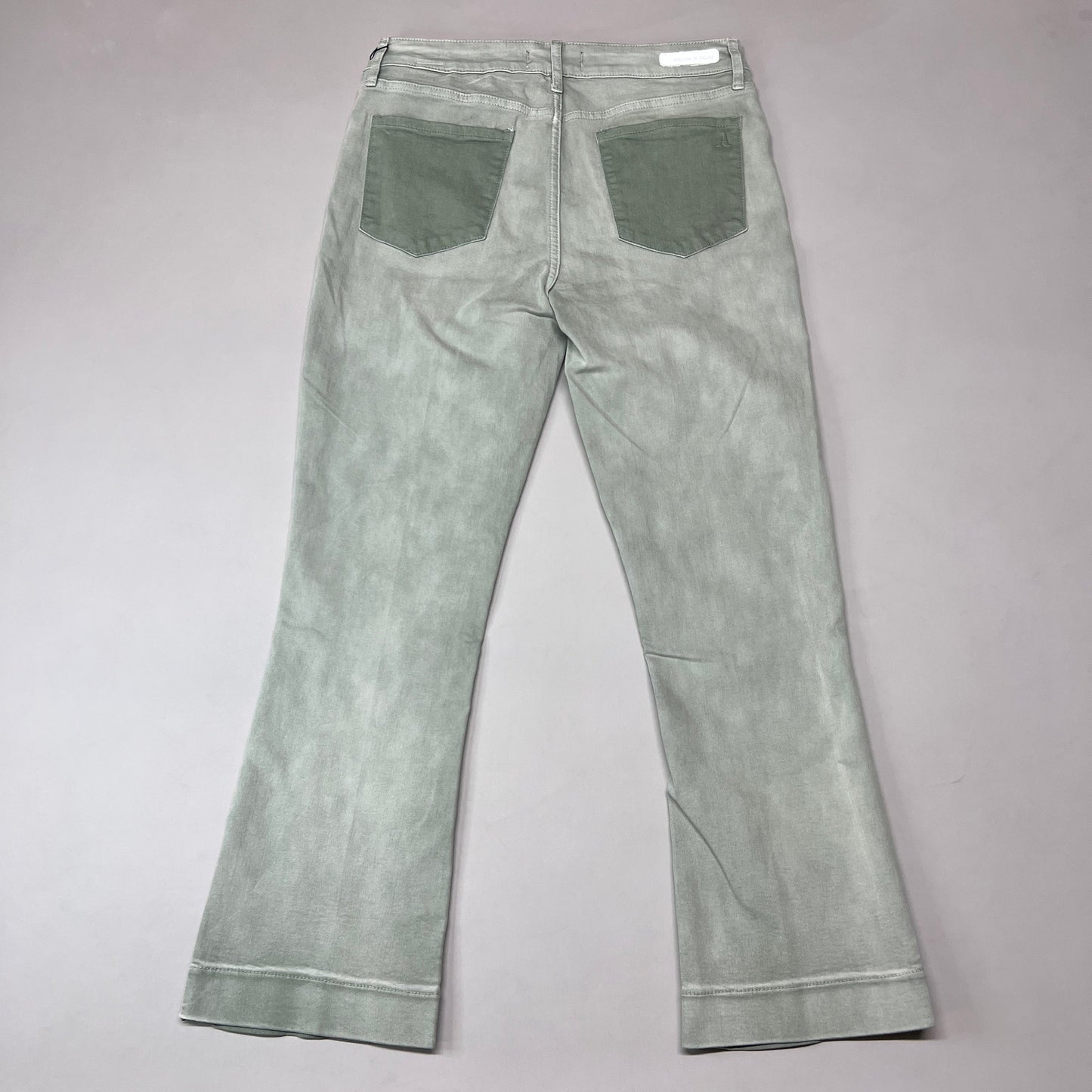 ARTICLES OF SOCIETY London Cropped Flare Pants In Lihue Women's Sz 29 Olive 5056CR-722 (New)