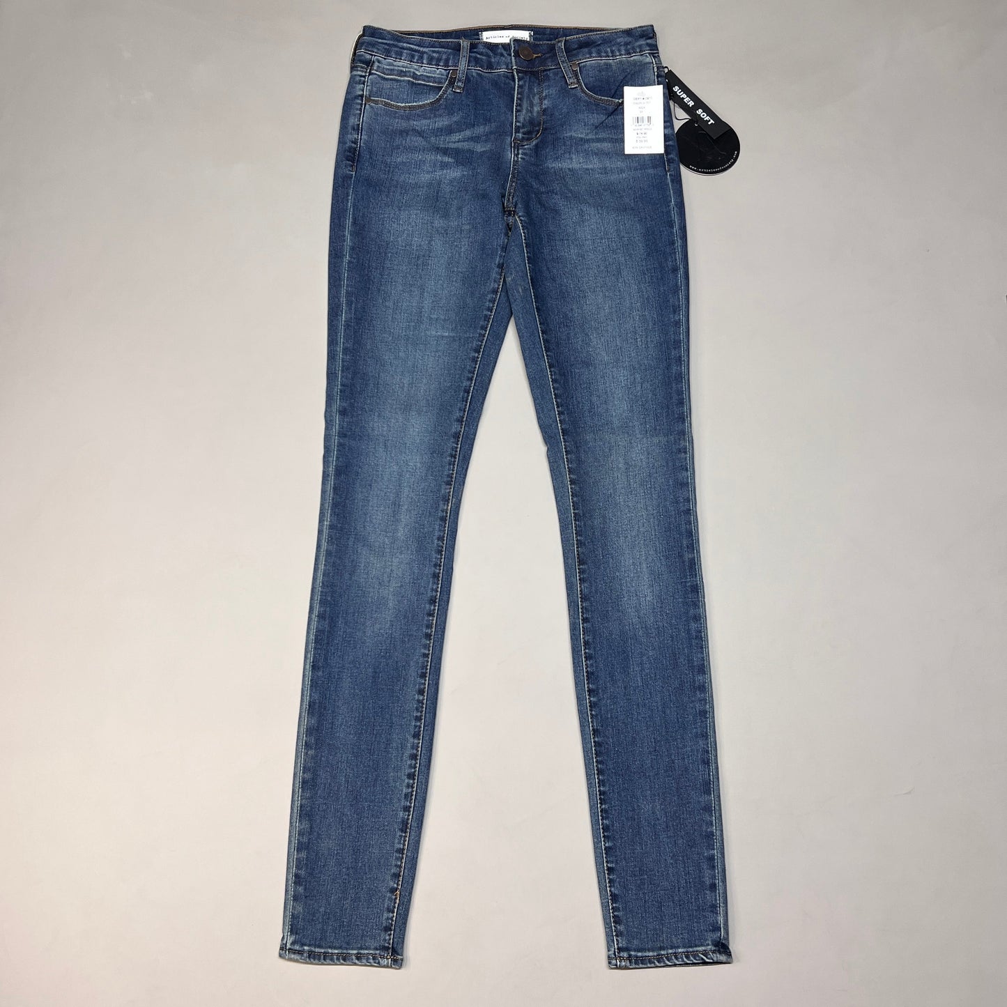 ARTICLES OF SOCIETY Aiea Denim Jeans Women's Sz 25 Blue 5352PLV-701 (New)