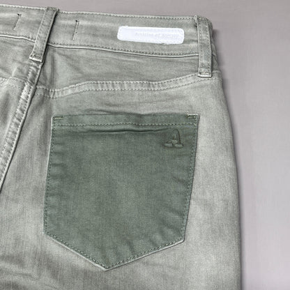 ARTICLES OF SOCIETY London Cropped Flare Pants In Lihue Women's Sz 29 Olive 5056CR-722 (New)