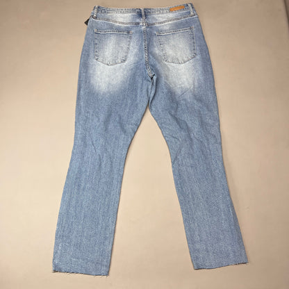 ARTICLES OF SOCIETY Orchidland Ripped Denim Jeans Women's Sz 30 Blue 4009TQ3-717 (New)