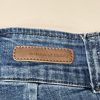 ARTICLES OF SOCIETY Village Park Denim Jeans Women's Sz 27 Blue 4488PLV-731 (New)