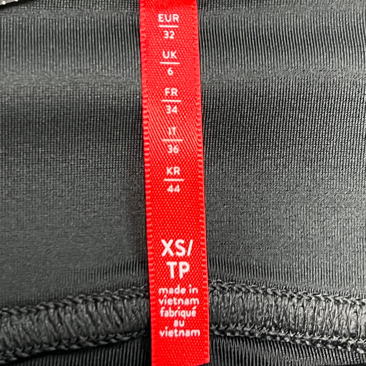 SPANX Faux Leather Leggings Women's Sz XS / TP Black 2437 (New)