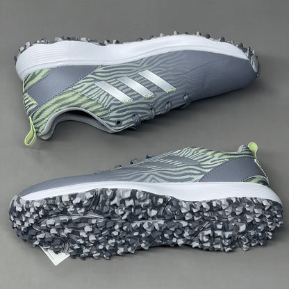 ADIDAS Golf Shoes W S2G SL Waterproof Women's Sz 6 Grey / Lime GZ3911 (New)